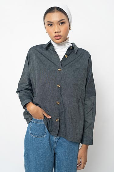 Grey Chambray Devon
