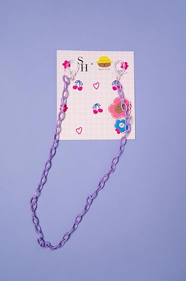 KELLY STRAP MASK LILAC