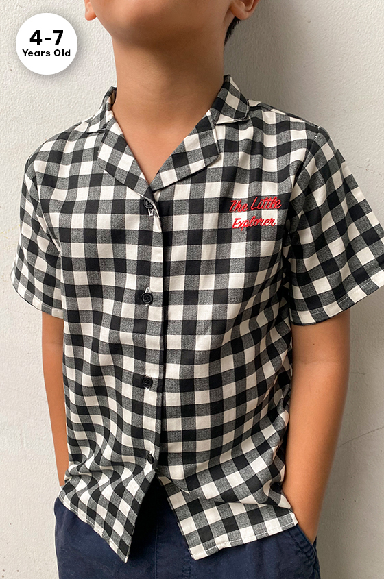 Black Gingham Cubby