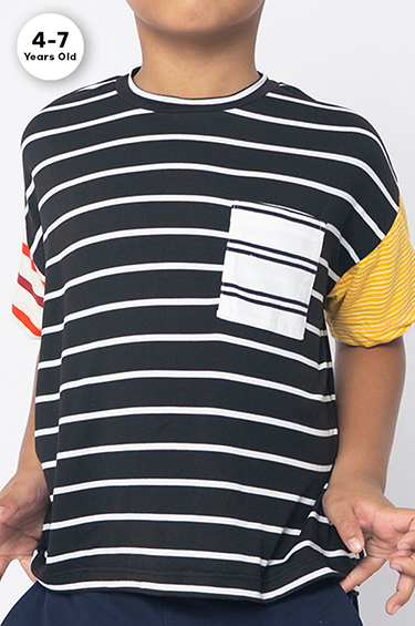 Black Wide Striped Orbia