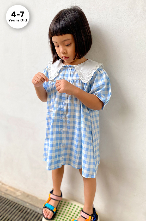 Blue Gingham Namari