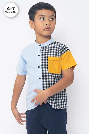 Blue Gingham Neona