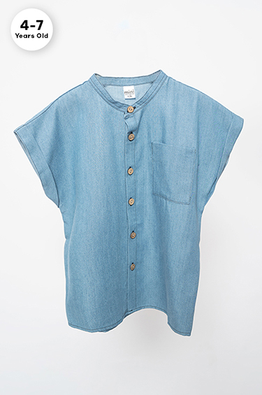 Medium Wash Denim Bear