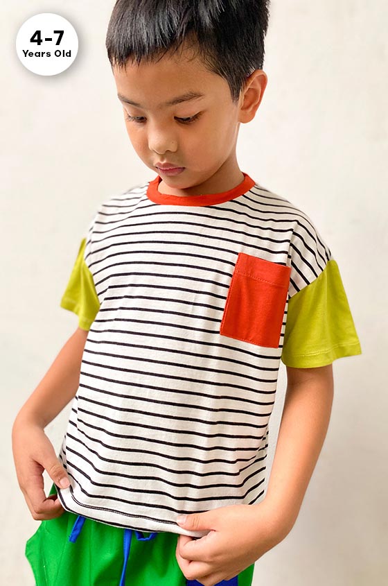 Navy Stripes Nain