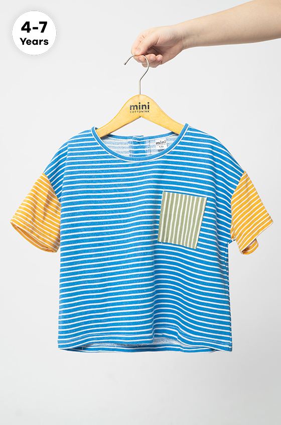Navy Stripes Nain