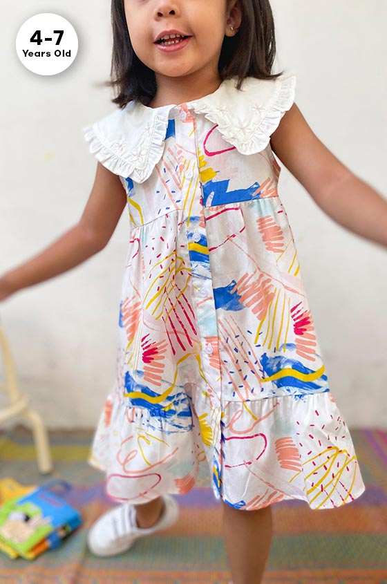 Off-White Colorful Strokes Tafna