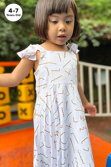 Off-White Printed Pragya