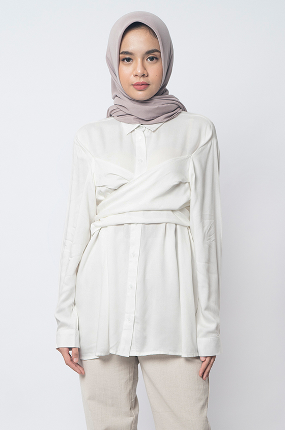 Kemeja Kyo Shirt Off-White