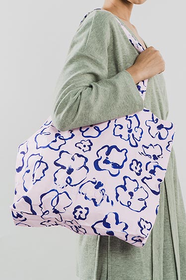 FLORAL FOLDABLE BAG