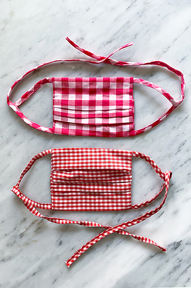 Girl Tie-Up Cloth Mask