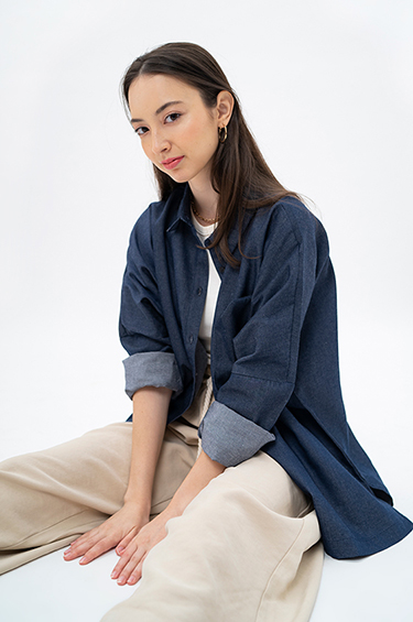 Medium Wash Denim Long Devon