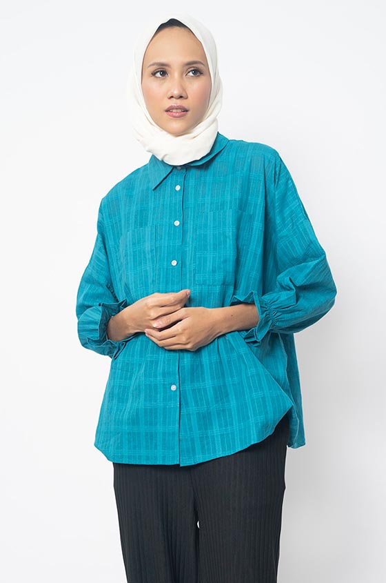 MEIDY SHIRT AQUA