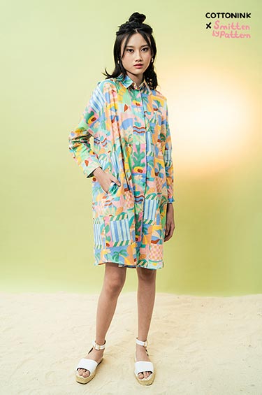 Multicolor Nostalgic Oasis