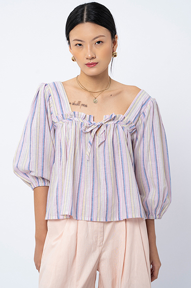 Multicolor Stripe Likan