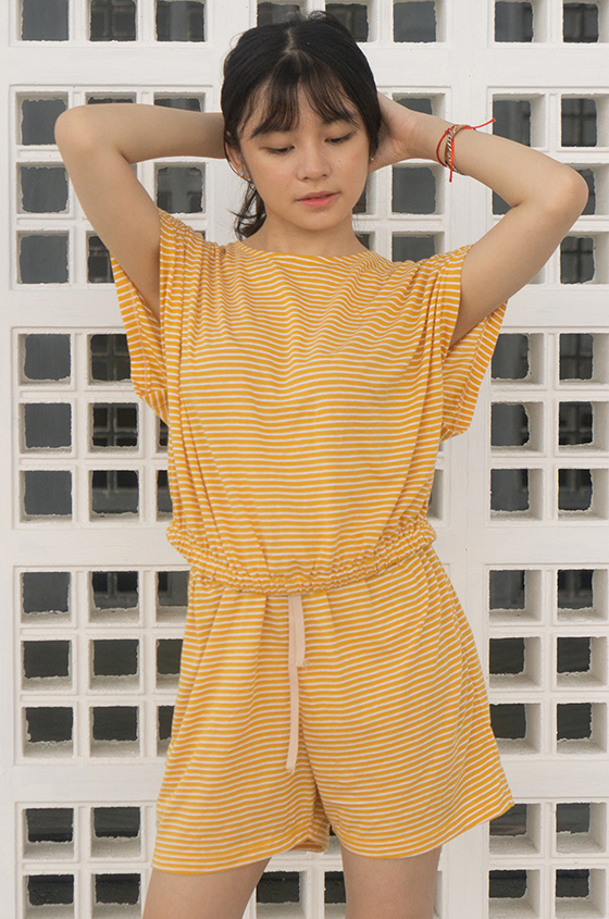 Mustard Striped Dae