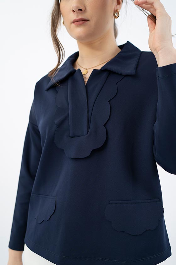Navy Blue Bellona