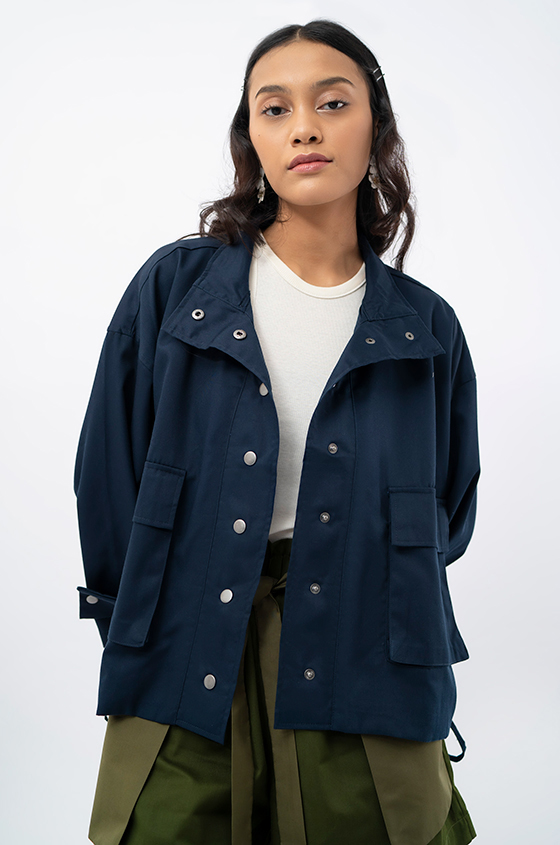 Navy Blue Chava