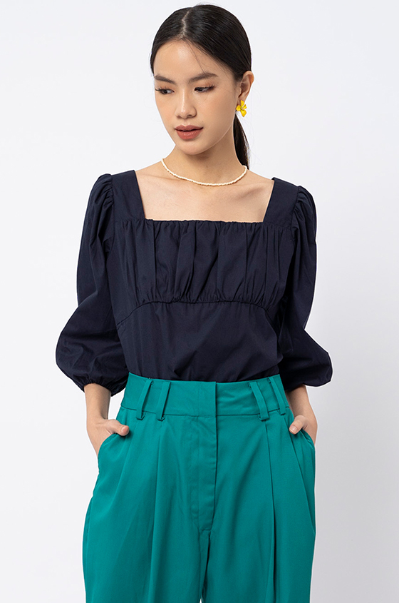 Navy Blue Clementina