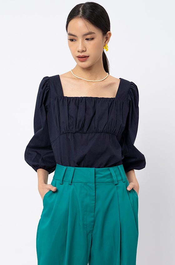 Navy Blue Clementina