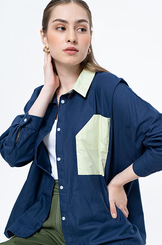 Navy Blue Devon