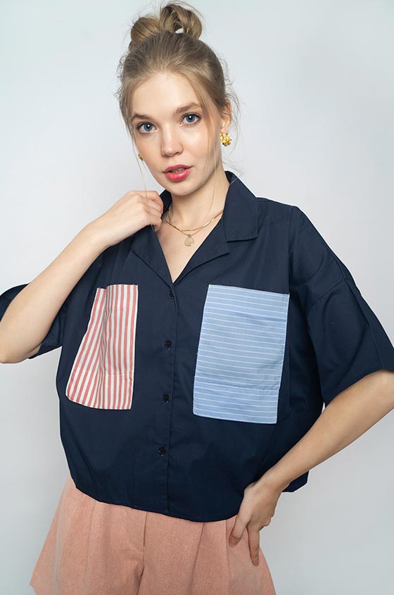 Navy Blue Feriha