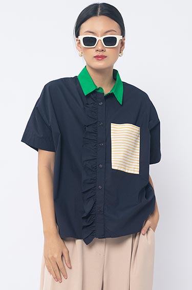 Navy Blue Gaelan