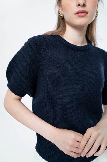 Navy Blue Naisha