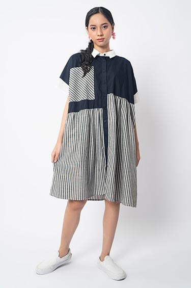 Navy Striped Jacin