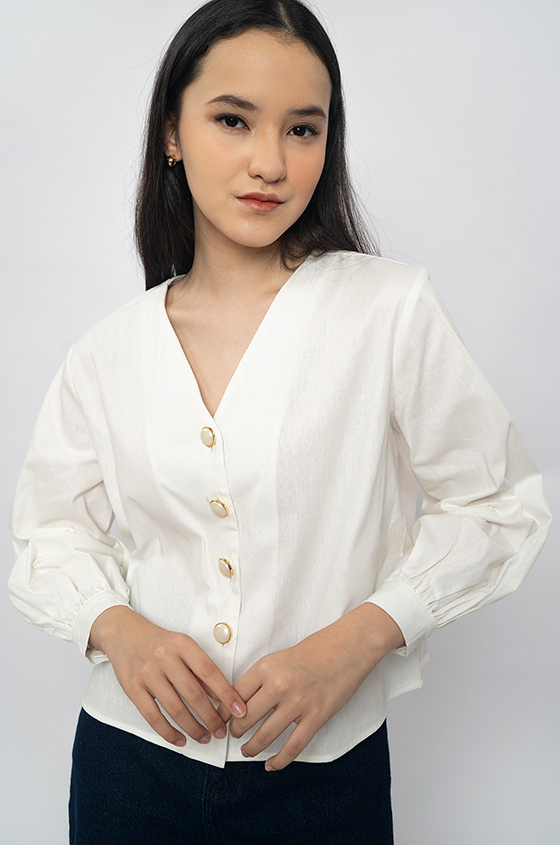 Blouses Off-White Badias | COTTONINK