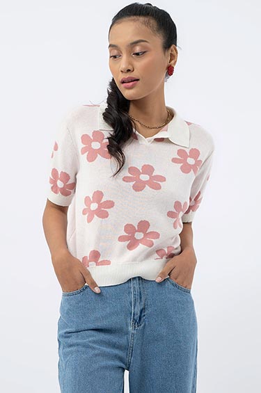 Off-White Floral Onella