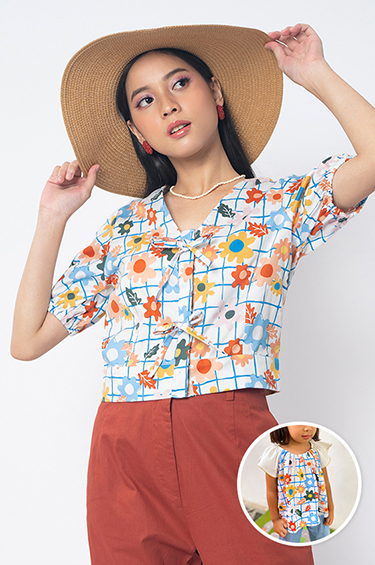 Off-White Floral Senovir