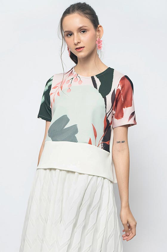 Off-White Printed Litten