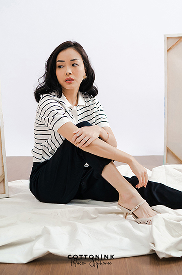 Off-White Striped Demery