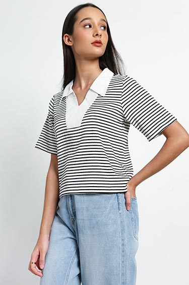 Off-White Striped Nastya