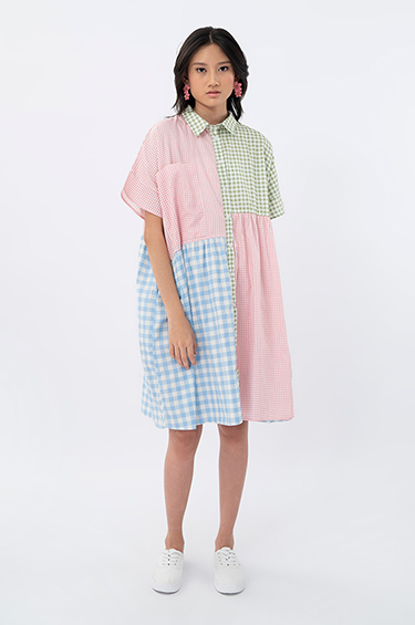 Pink Checks Jacin