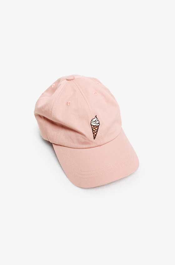 Hat Pink Ice Cream Cap | COTTONINK