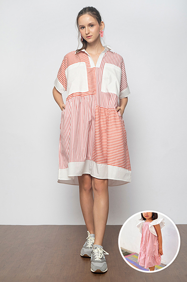 Pink Striped Kasbar
