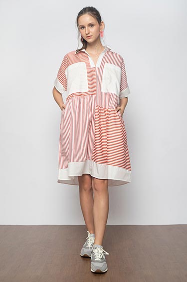 Pink Striped Kasbar