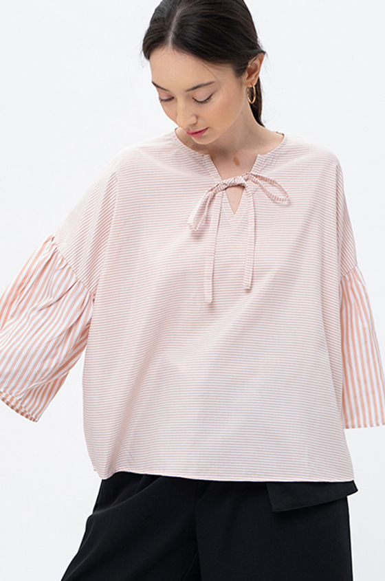 Pink Striped Shouri