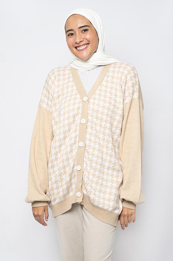 SAYANDA CARDIGAN BEIGE