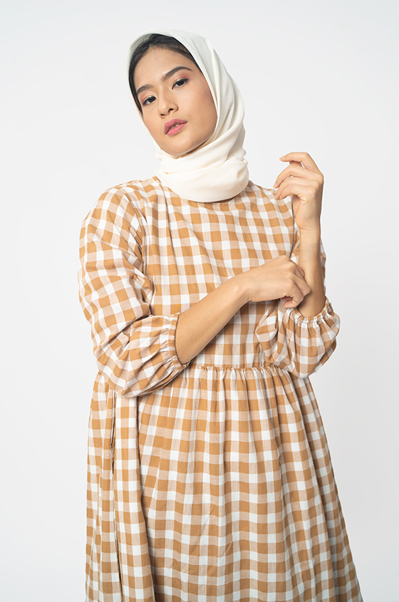 Dresses Syaline Hijab - Sinar Dress 