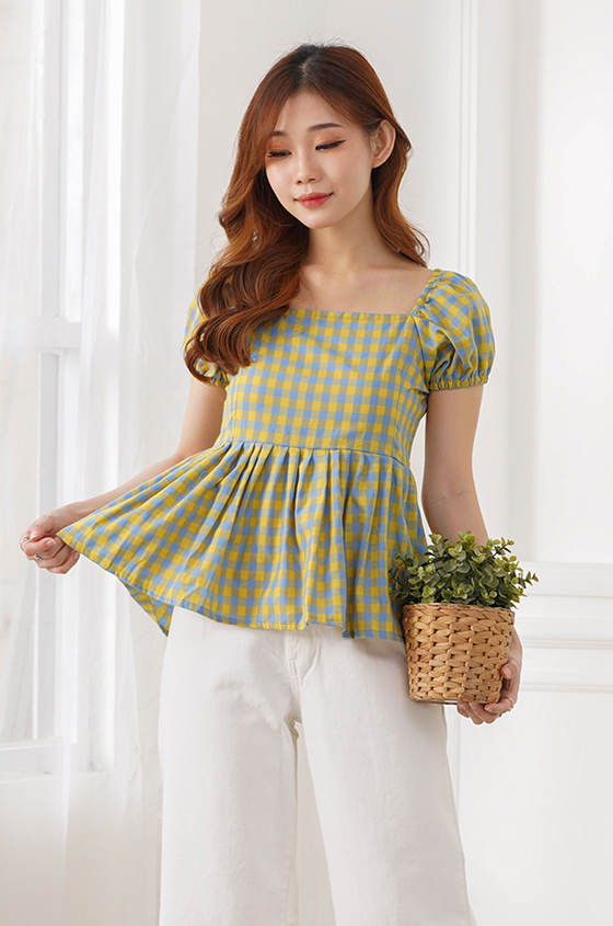 Yellow Printed Yoon Jung