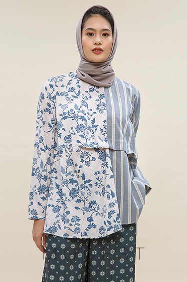 Blue Striped Nindya