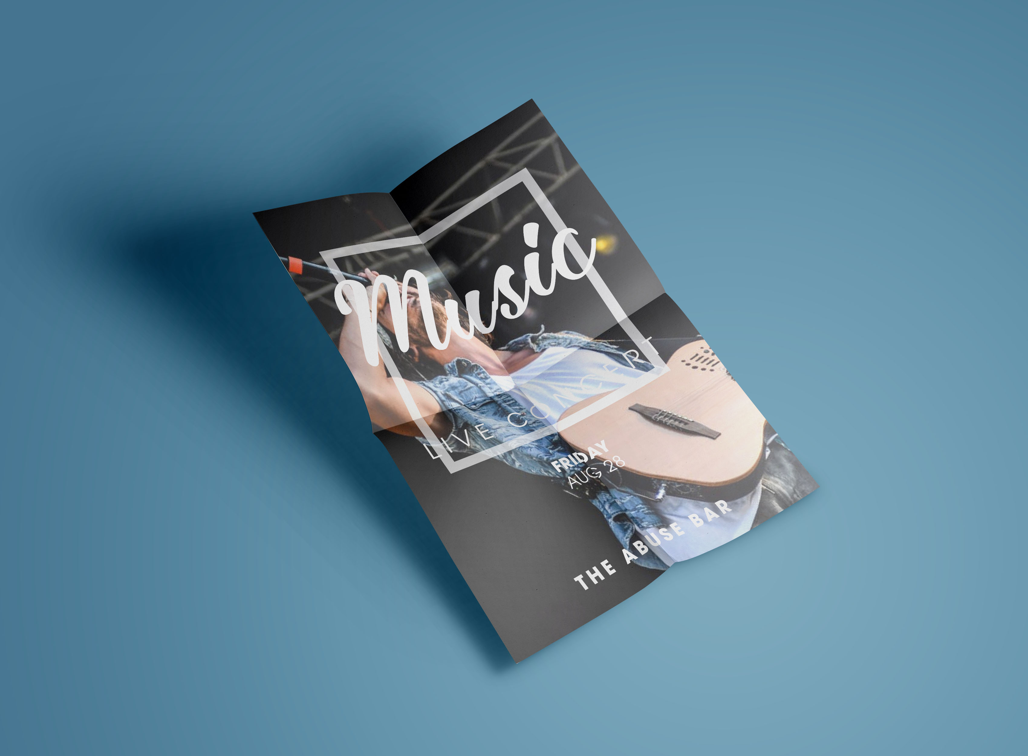 music, live, show, concert, design, flyer