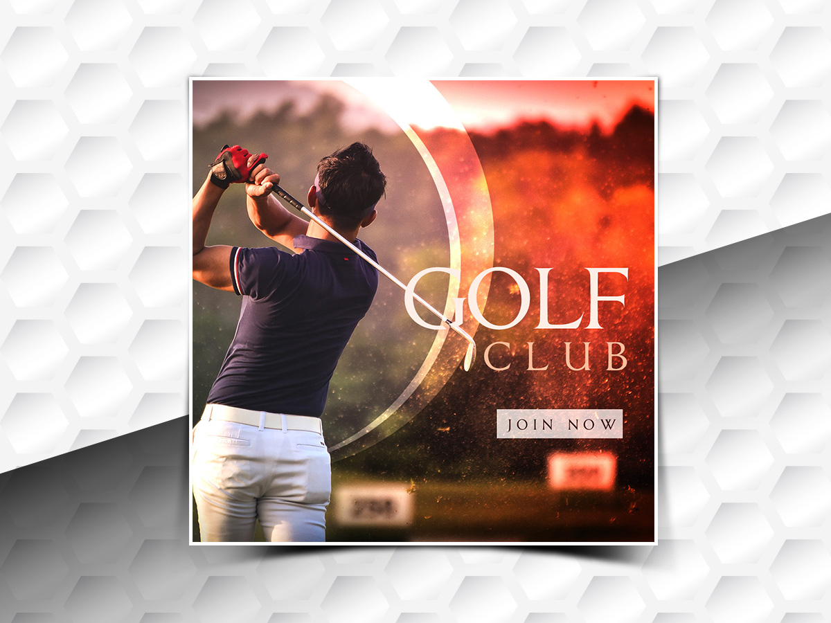 Golf club Social Media Template