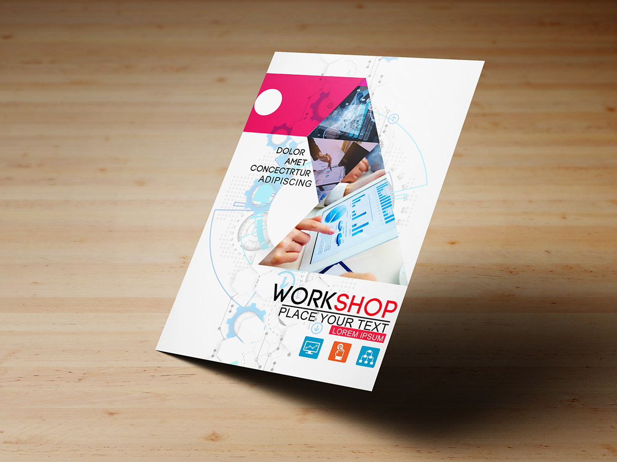 <strong>Workshops and Live Stream Events</strong> for parents of children ... Workshop flyer template
