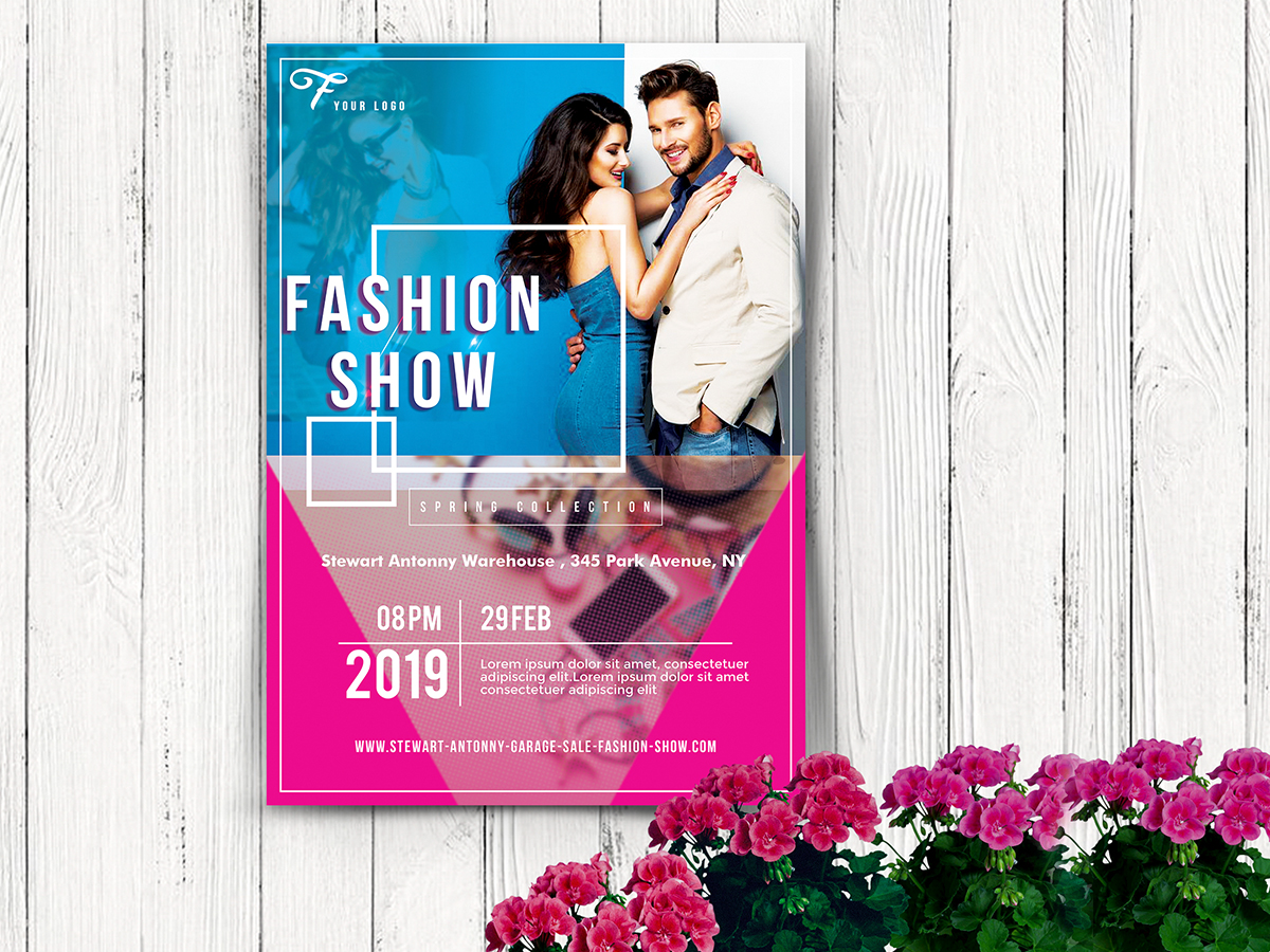 fashion show flyer templates creatily market fashion show flyer template