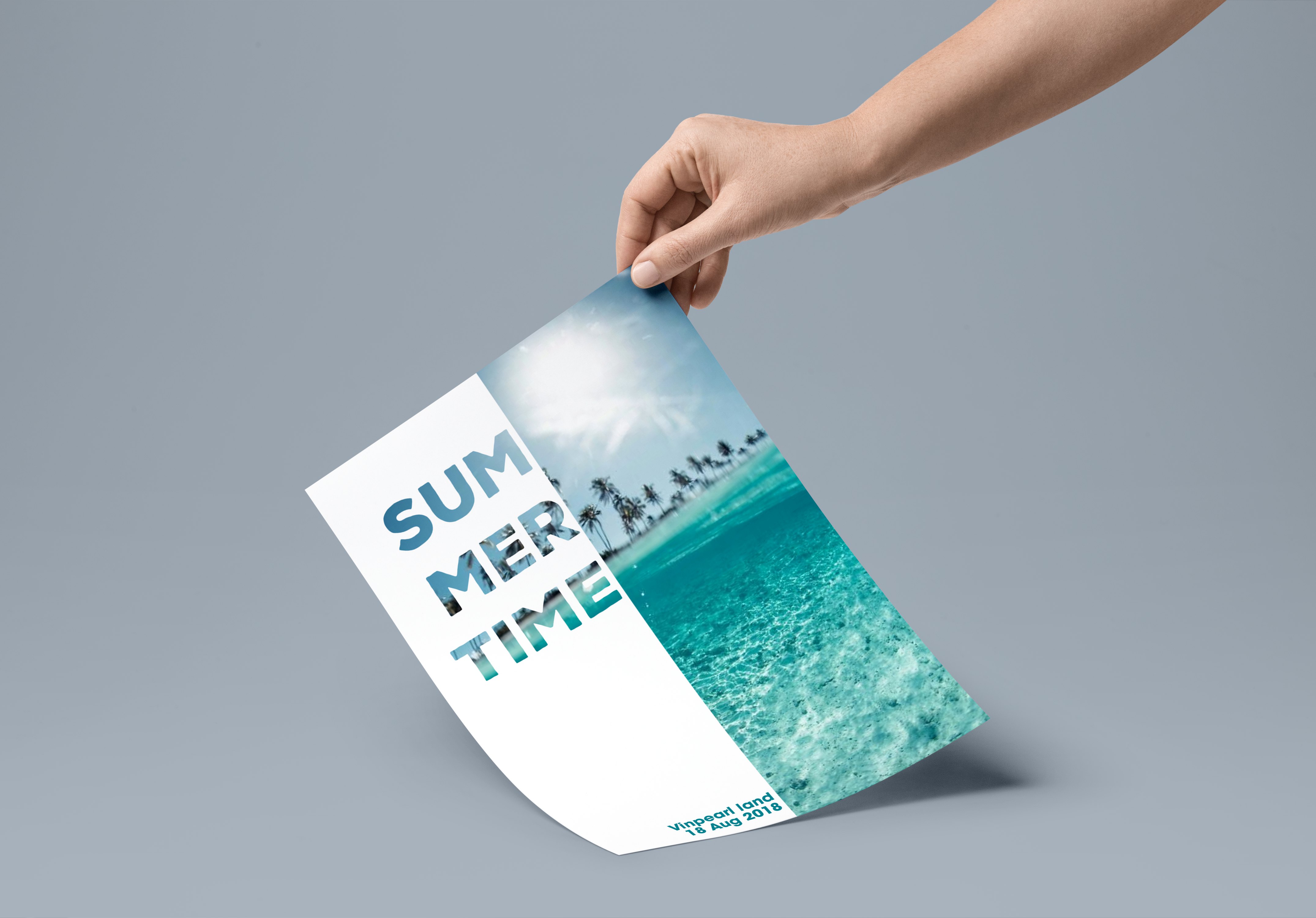 summer, time, party, poster