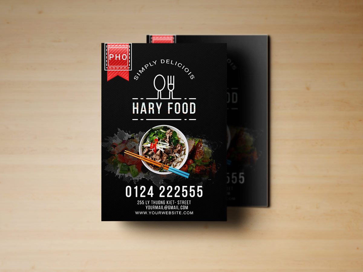 restaurant food flyer templates xcreative
