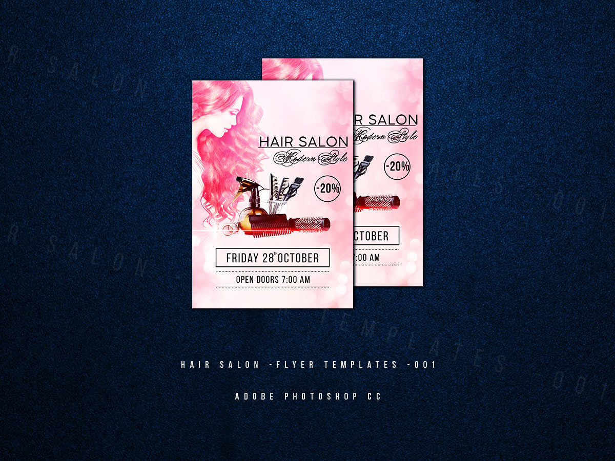 salon flyer